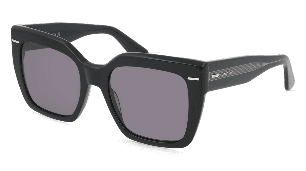 Calvin Klein CK23508S Noir Vue d'angle