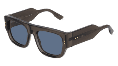 GUCCI GG1262S Havanna glanzend Hoekaanzicht