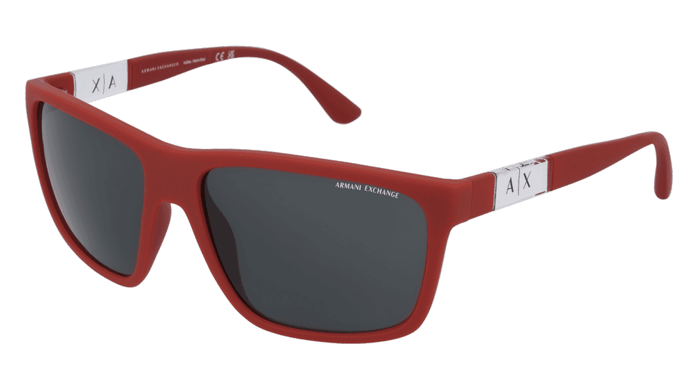 EMPORIO ARMANI AX4121S Burgundy matt Corner View