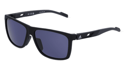 Adidas SP0067 Zwart glanzend Hoekaanzicht