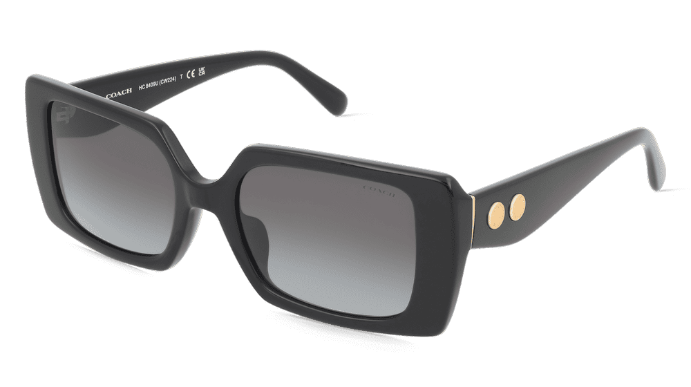 Coach HC8409U Noir Vue d'angle