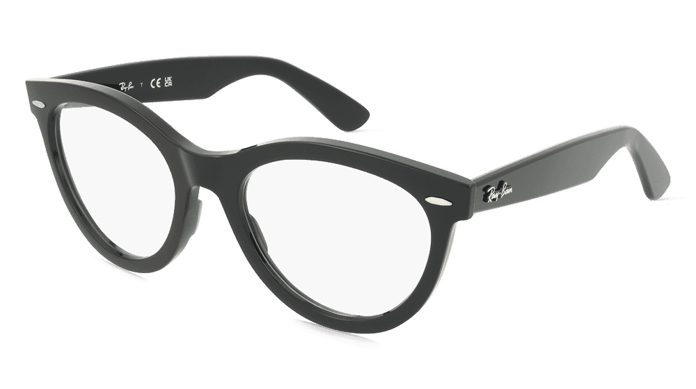 Ray-Ban VISTA RX2241V WAYFARER WAY zwart Hoekaanzicht
