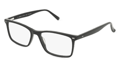 Fielmann BD 552 FLEX CL GEORG Zwart glanzend Hoekaanzicht