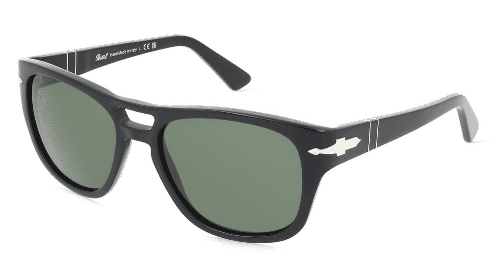 Persol PO3366S zwart Hoekaanzicht