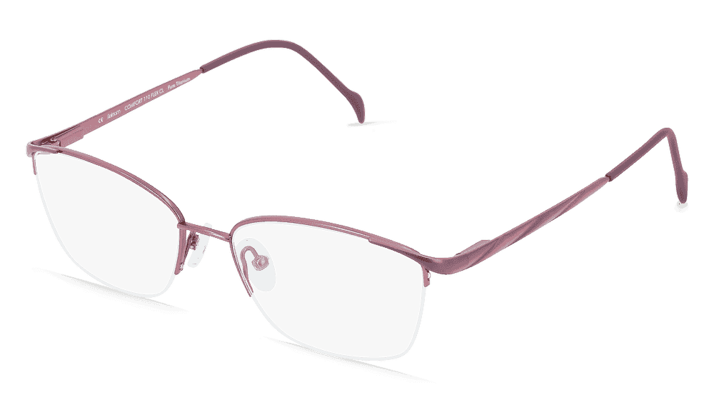 Lola lila mat Hoekaanzicht