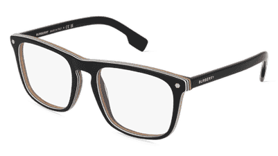 Burberry BE2340 Noir Vue d'angle
