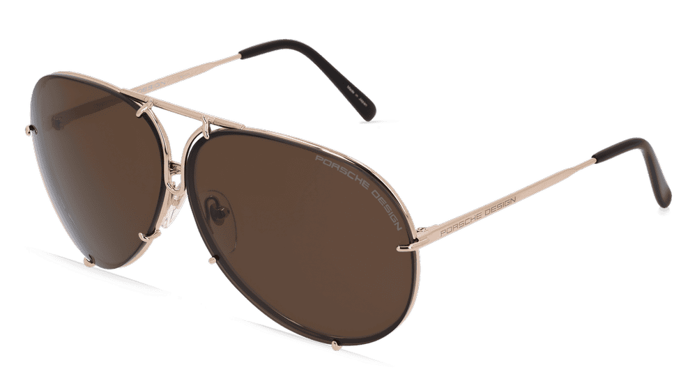 PORSCHE DESIGN 8478 Doré brillant Vue d'angle