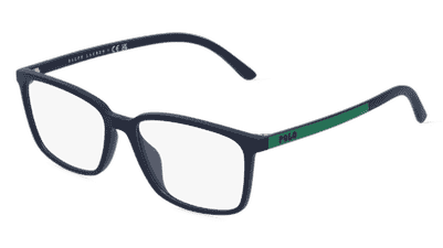 Polo Ralph Lauren PH2250U zwart mat Hoekaanzicht