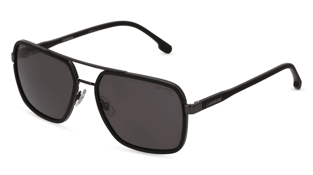 CARRERA 256/S Gun zwart Hoekaanzicht