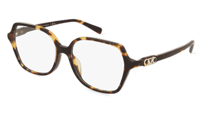 Michael Kors MK4111U BERNAL wit transparant Hoekaanzicht