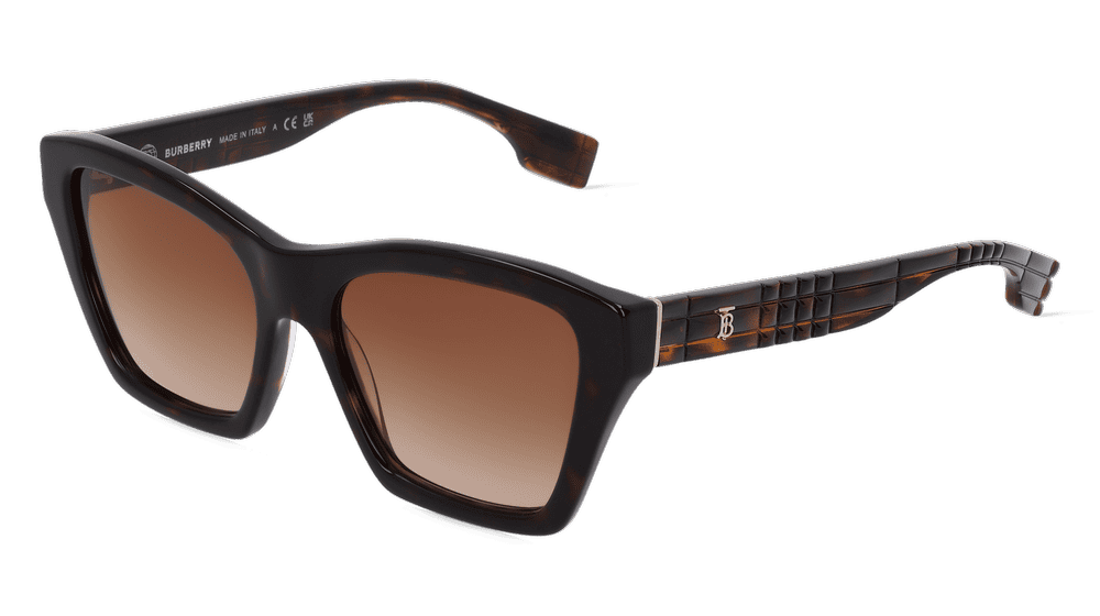 Burberry BE4391 Havanna foncé Vue d'angle