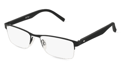 Tommy Hilfiger Eyewear TH 2047 zwart Hoekaanzicht