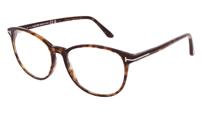 Tom Ford FT5810-B Noir bleu Vue d'angle