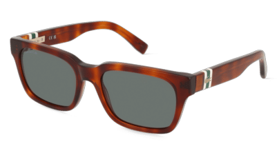 Lacoste L6007S Havane brun Vue d'angle