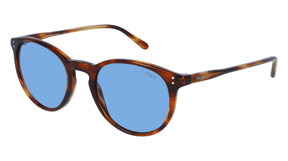 POLO BY RALPH LAUREN PH4110 Bruin hoorn Hoekaanzicht