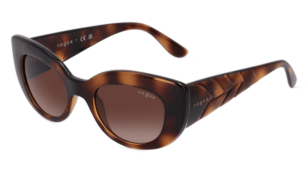 Vogue eyewear VO5480S Havanna donker Hoekaanzicht