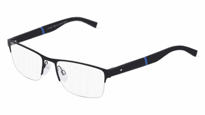 TOMMY HILFIGER EYEWEAR TH 1905 blauw mat Hoekaanzicht