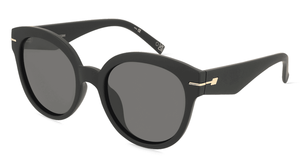 Le Specs CAPACIOUS zwart mat Hoekaanzicht