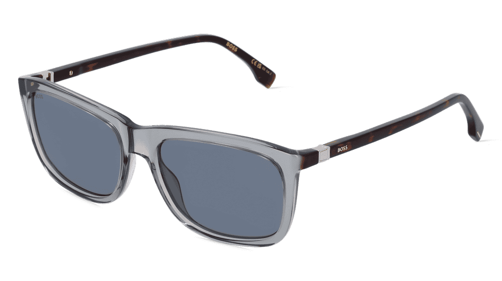 Boss 1489/S Gris transparent Vue d'angle