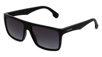 CARRERA 5039/S Noir brillant Vue d'angle