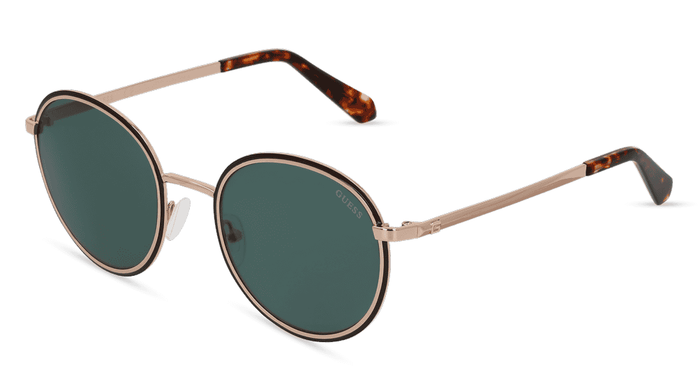 GUESS GU00047 zwart goud Hoekaanzicht