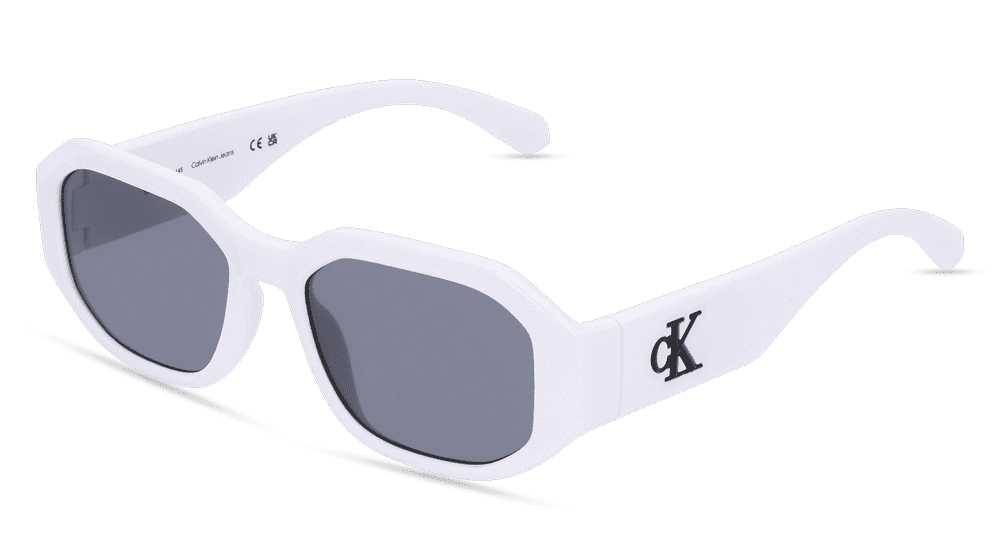 CALVIN KLEIN CKJ22633S Blanc brillant Vue d'angle