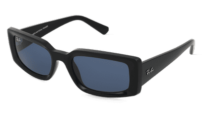 Ray-Ban 0RB4395 KILIANE bruin transparant Hoekaanzicht