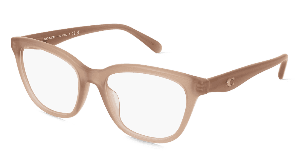 Coach 0HC6232U Bruin licht Hoekaanzicht