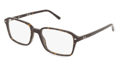Ray-Ban RX5431 Noir Vue d'angle