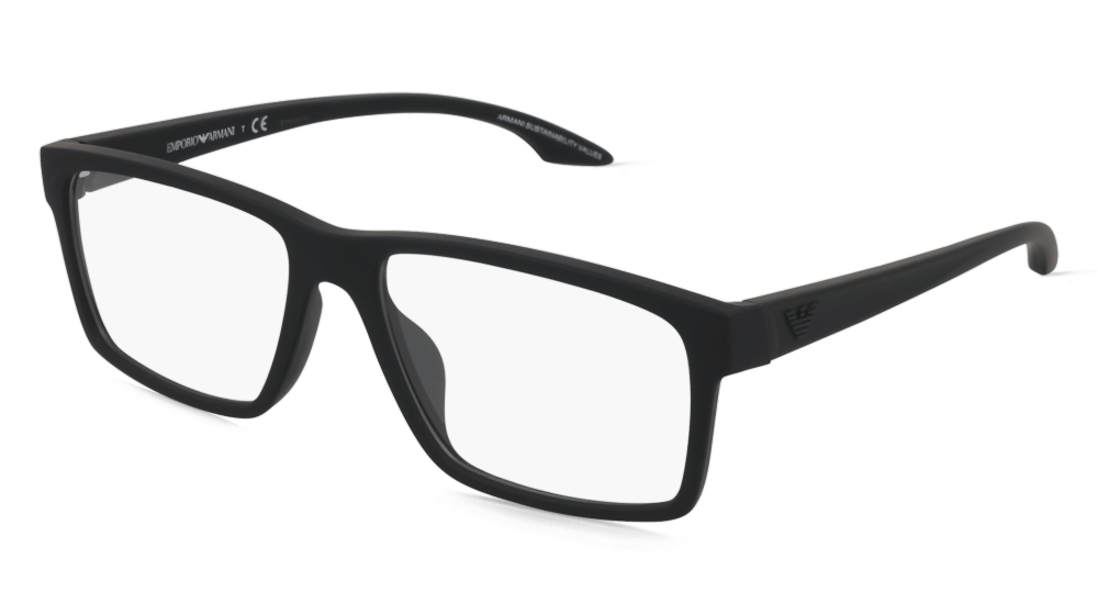Emporio Armani EA3210U Noir Vue d'angle