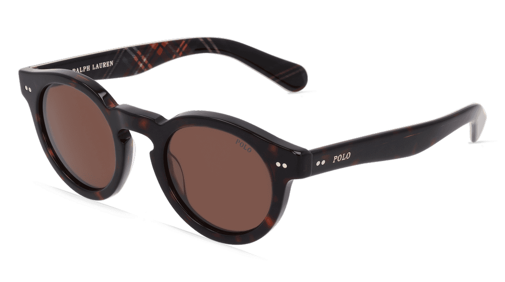 POLO RALPH LAUREN PH4165 Havanna brillant Vue d'angle