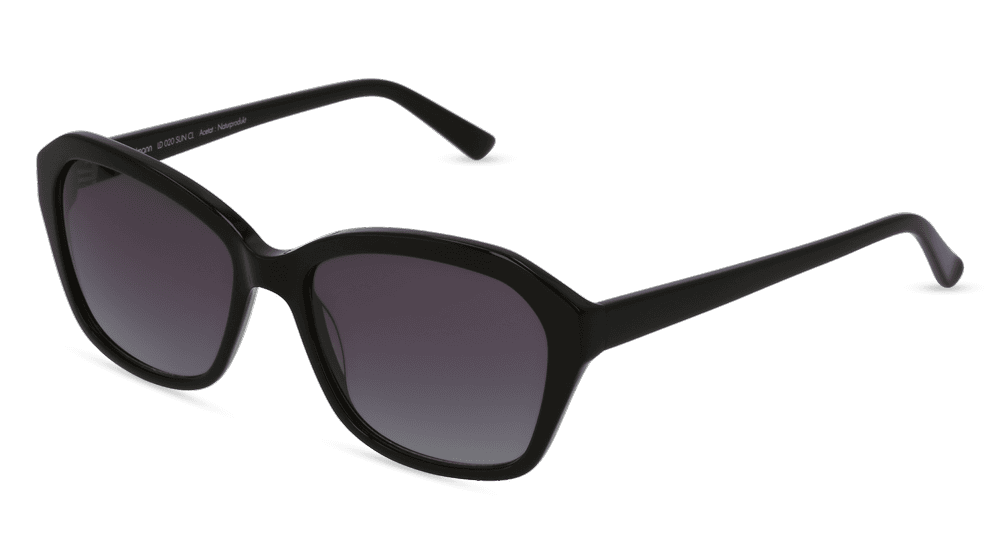 Molly Sun Noir brillant Vue d'angle