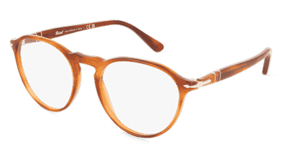 Persol 0PO3286V Bruin licht Hoekaanzicht
