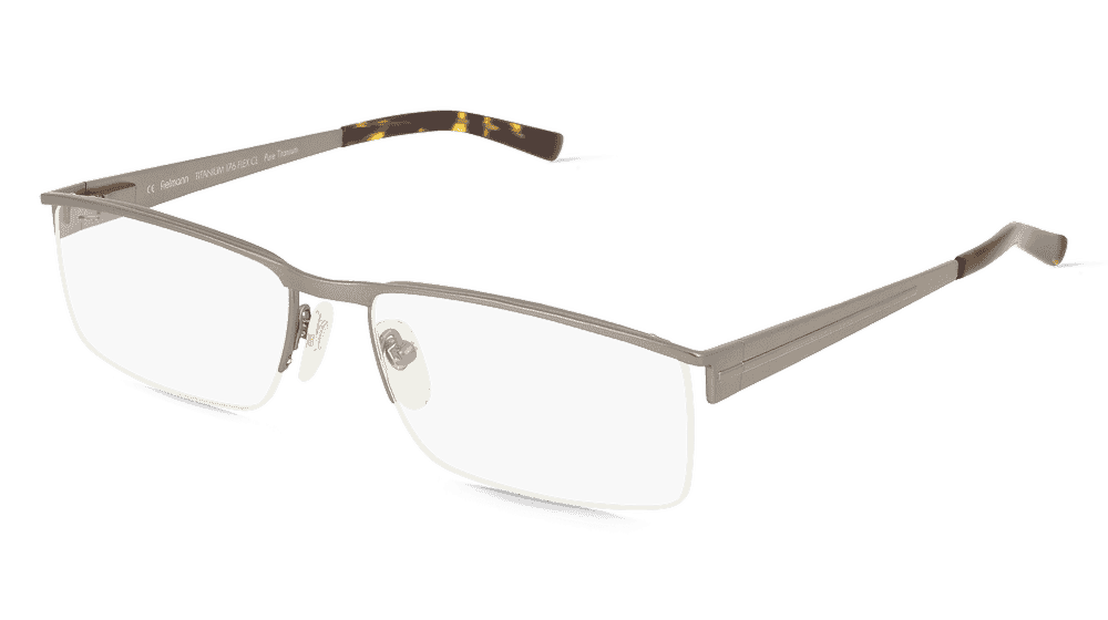 Fielmann TITANIUM 176 FLEX CL gun mat Hoekaanzicht