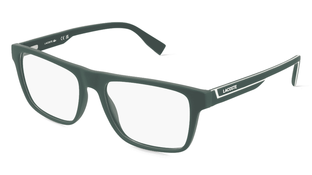 Lacoste L2951 Vert mat Vue d'angle