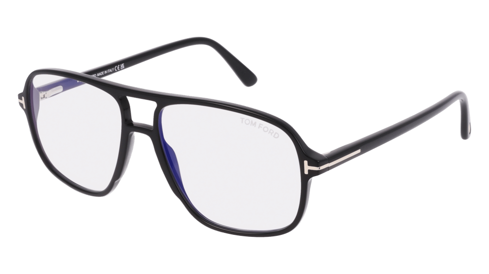 Tom Ford FT5737-B Noir Vue d'angle