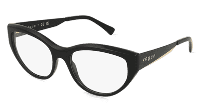 Vogue 0VO5560 Noir Vue d'angle