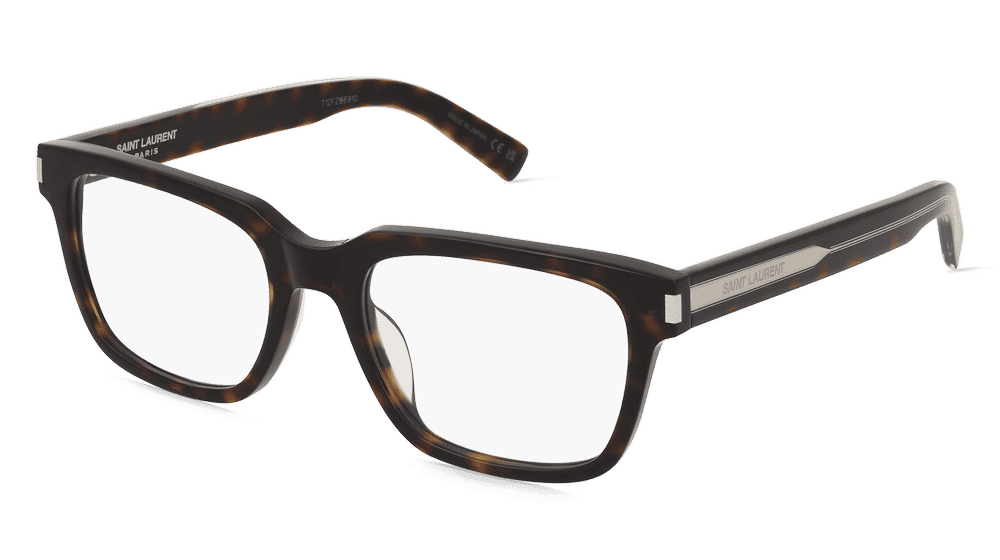 Saint Laurent SL 621 Cristal Havane Vue d'angle