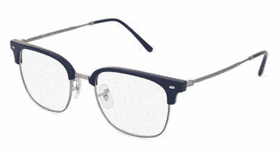Ray-Ban RX7216 Doré Havane Vue d'angle