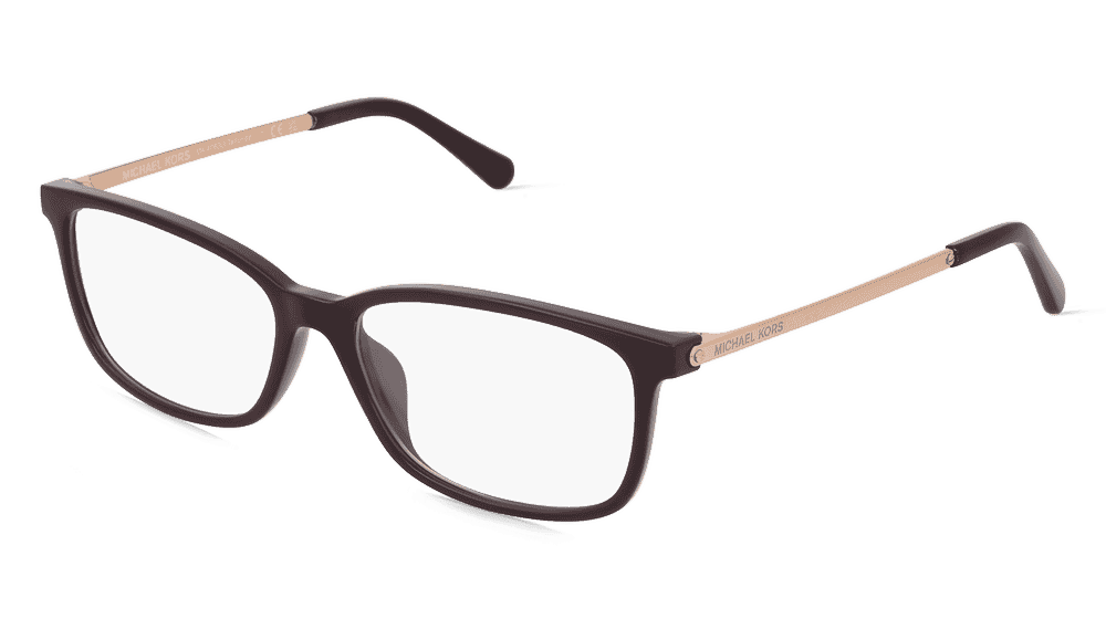 Michael Kors MK4060U Rood donker Hoekaanzicht