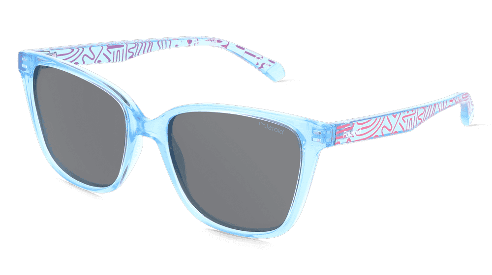 Polaroid 207386 Bleu transparent Vue d'angle