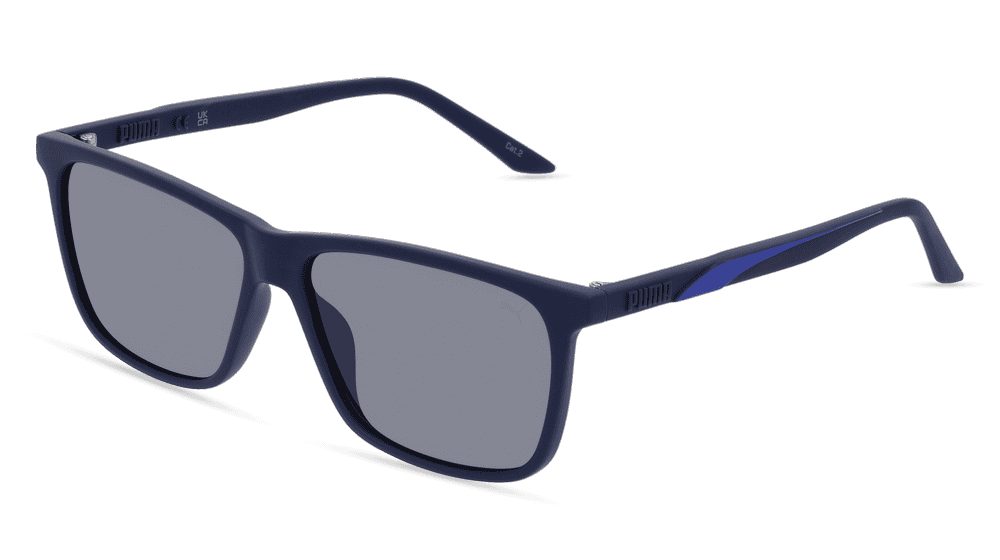 PUMA PU0322S Bleu mat Vue d'angle