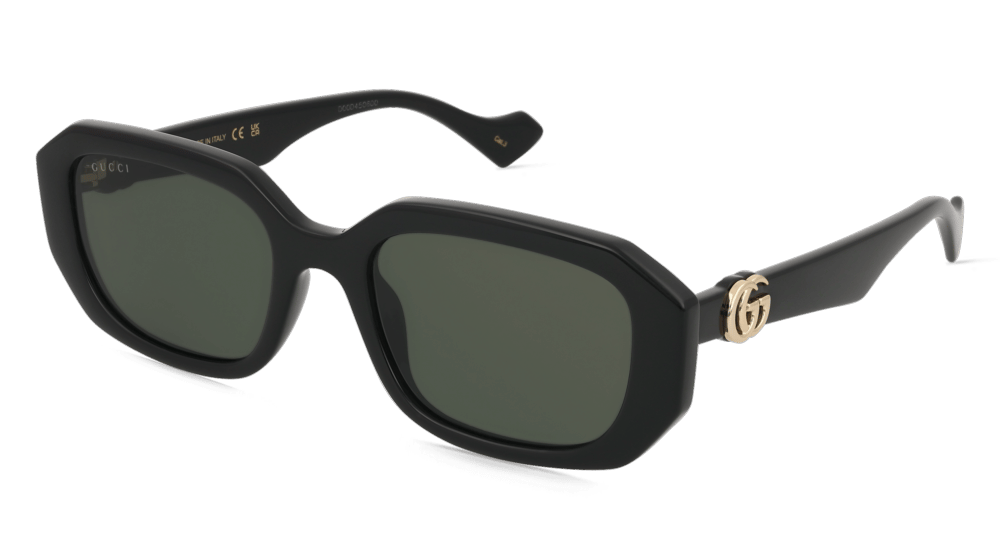 Gucci GG1535S Noir Vue d'angle