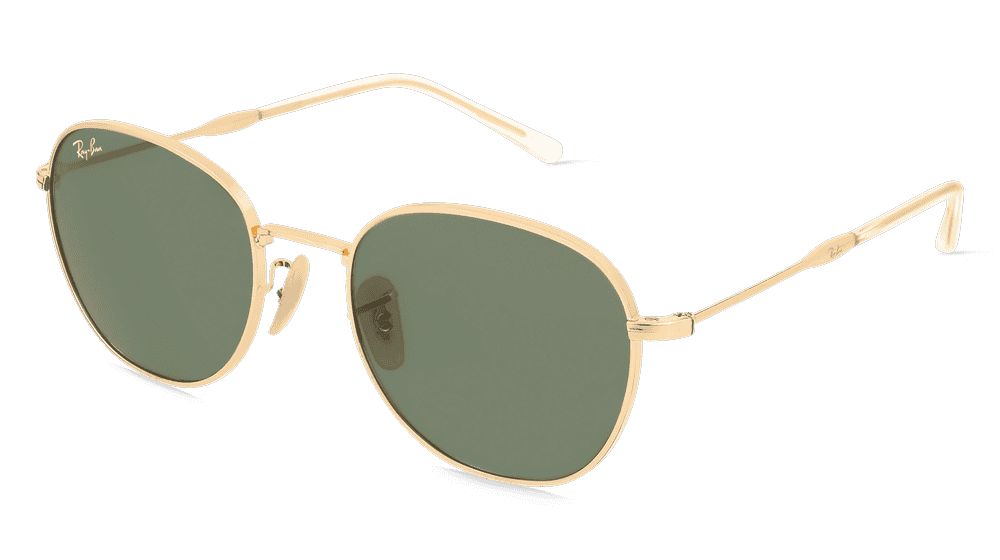 Ray-Ban RB3809 Doré Vue d'angle