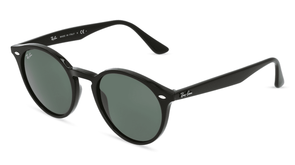 RAY-BAN RB 2180 Noir Vue d'angle