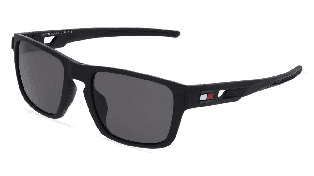 TOMMY HILFIGER EYEWEAR TH 1952/S Noir mat Vue d'angle