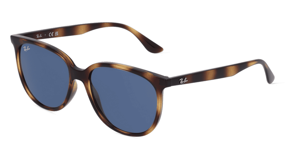 Ray-Ban RB4378 Havane Vue d'angle