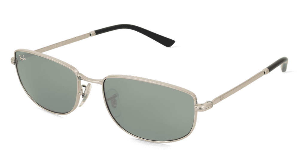 Ray-Ban 0RB3732 Argenté Vue d'angle