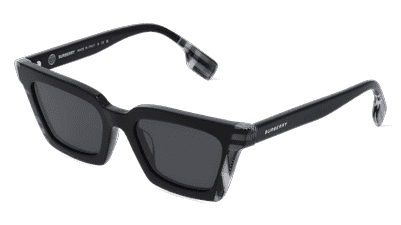 Burberry BE4392U Noir Vue d'angle