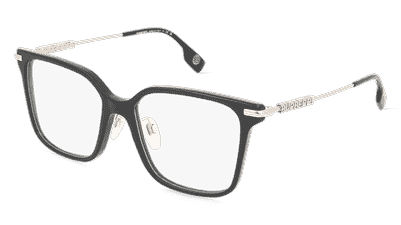 Burberry 0BE2376 ELIZABETH wit transparant Hoekaanzicht